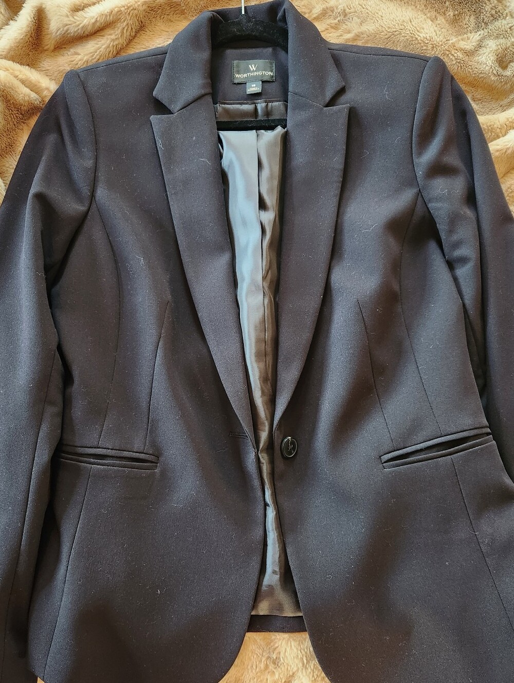 Worthington Black Tailored Blazer
